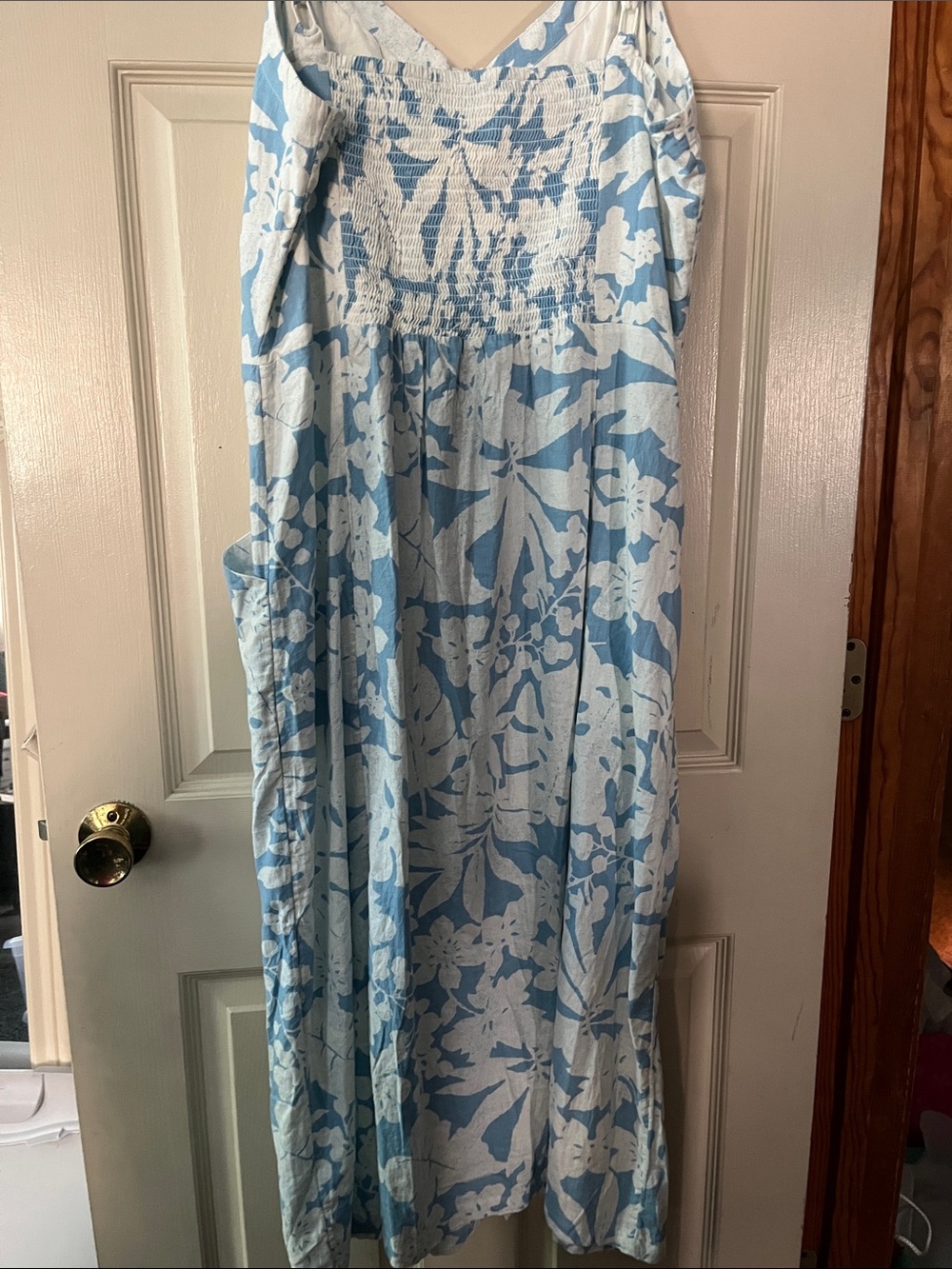 Fat Face Linen Maxi Dress 14